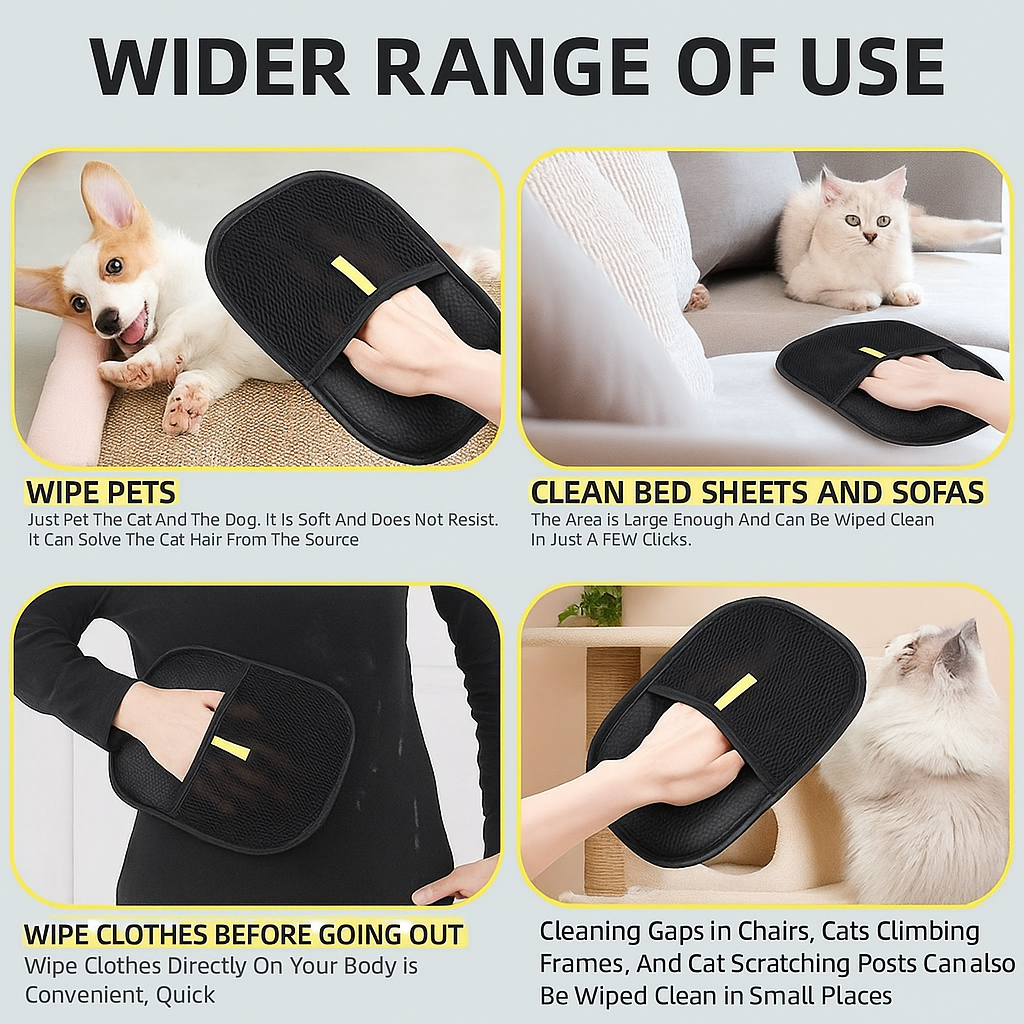 FurClear Pet Hair Removal Gloves